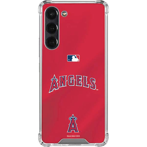 MLB Los Angeles Angels Alternate Jersey Galaxy S24 FE Clear Case