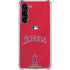 MLB Los Angeles Angels Alternate Jersey Galaxy S24 FE Clear Case