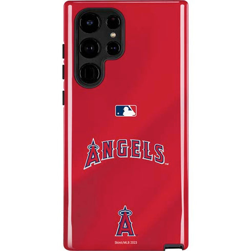 MLB Los Angeles Angels Alternate Jersey Galaxy S25 Ultra Impact Case