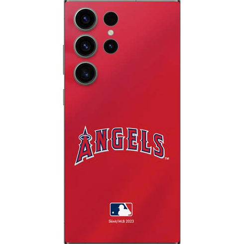 MLB Los Angeles Angels Alternate Jersey Galaxy S25 Ultra Skin