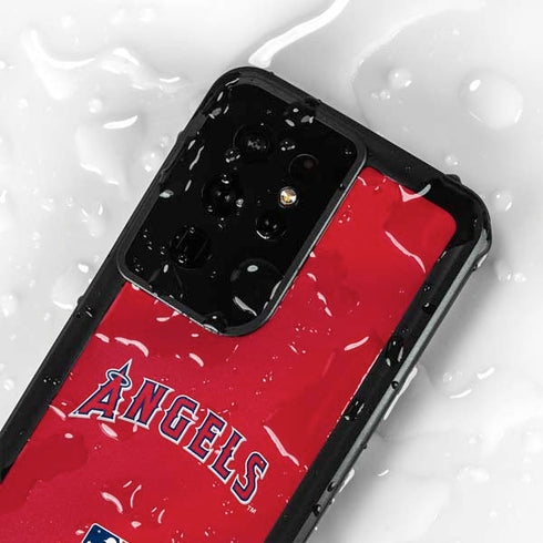 MLB Los Angeles Angels Alternate Jersey Galaxy S24 Ultra Waterproof Case