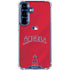 MLB Los Angeles Angels Alternate Jersey Galaxy S25 Plus Clear Case