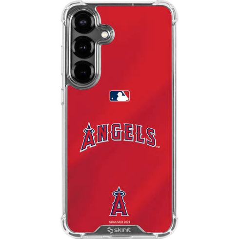 MLB Los Angeles Angels Alternate Jersey Galaxy S26 Clear Case