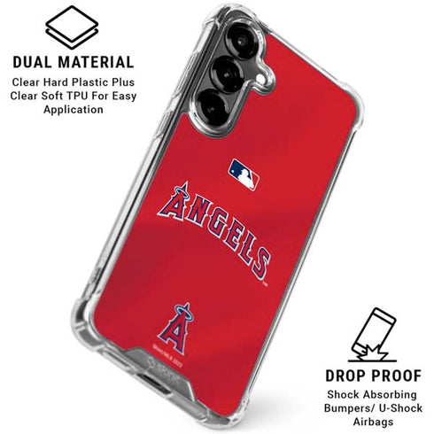 MLB Los Angeles Angels Alternate Jersey Galaxy S26 Clear Case