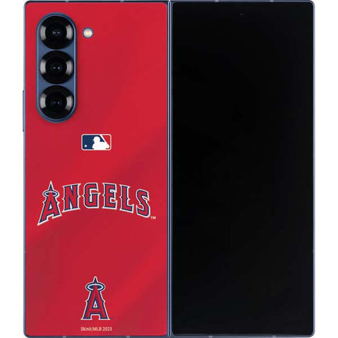 MLB Los Angeles Angels Alternate Jersey Galaxy Z Fold6 Skin