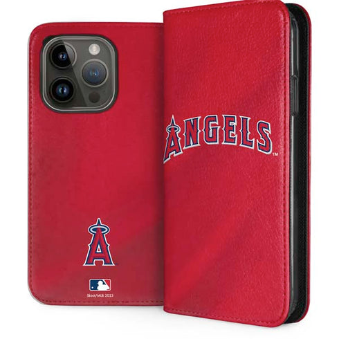 MLB Los Angeles Angels Alternate Jersey iPhone 15 Pro Folio Case