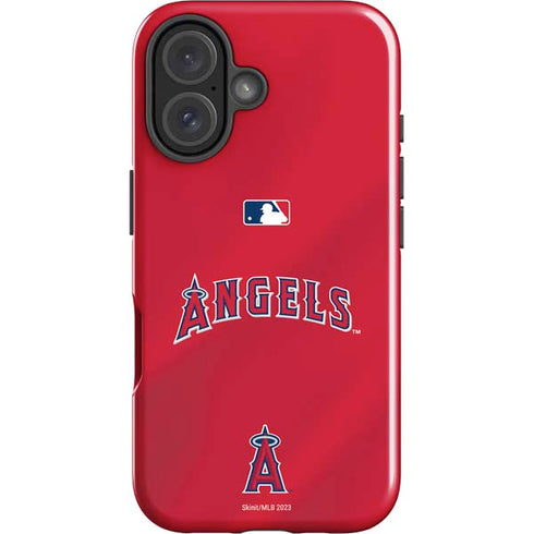 MLB Los Angeles Angels Alternate Jersey iPhone 16 Plus Impact Case