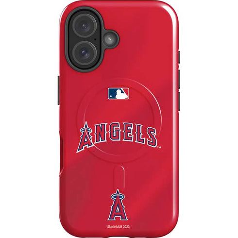 MLB Los Angeles Angels Alternate Jersey iPhone 16 Plus Magsafe Impact Case