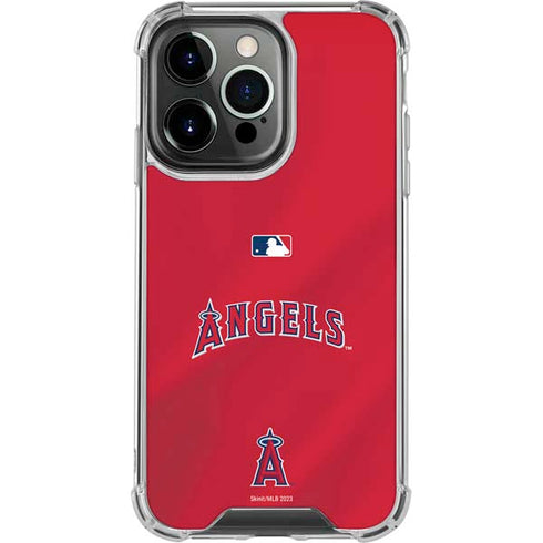 MLB Los Angeles Angels Alternate Jersey iPhone 16 Pro Clear Case