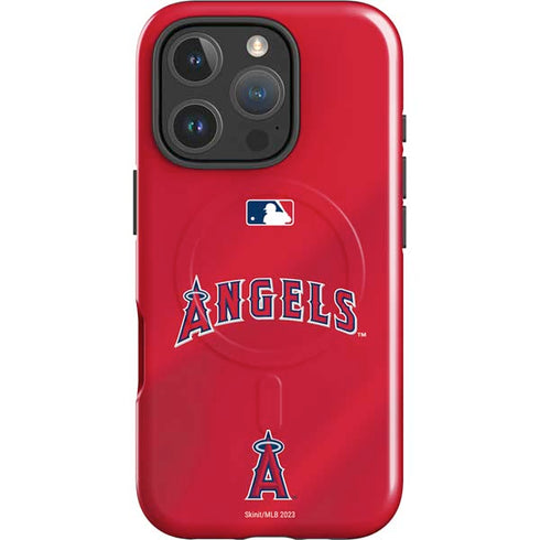 MLB Los Angeles Angels Alternate Jersey iPhone 16 Pro Magsafe Impact Case