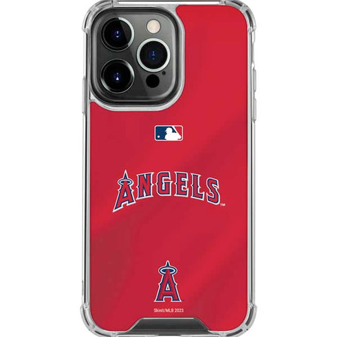 MLB Los Angeles Angels Alternate Jersey iPhone 16 Pro Max Clear Case
