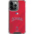MLB Los Angeles Angels Alternate Jersey iPhone 16 Pro Max Clear Case