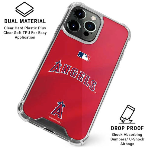 MLB Los Angeles Angels Alternate Jersey iPhone 16 Pro Max Clear Case