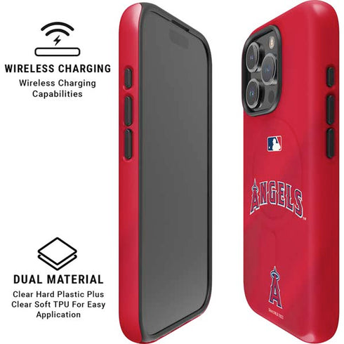 MLB Los Angeles Angels Alternate Jersey iPhone 16 Pro Max Magsafe Impact Case