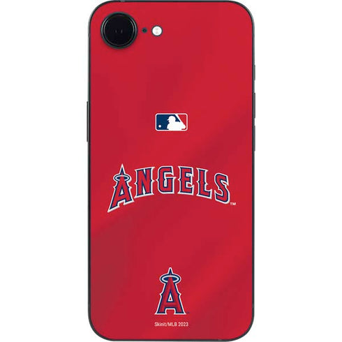 MLB Los Angeles Angels Alternate Jersey iPhone 16e Skin
