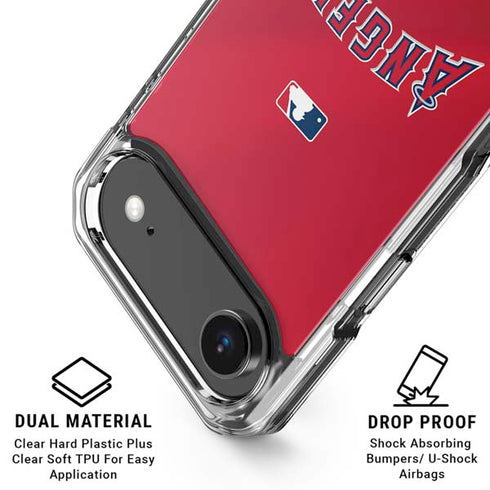 MLB Los Angeles Angels Alternate Jersey iPhone 17 Air Clear Case