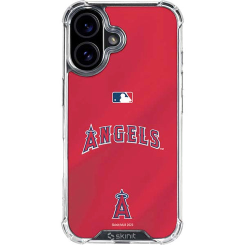 MLB Los Angeles Angels Alternate Jersey iPhone 17 Clear Case