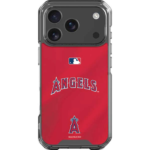 MLB Los Angeles Angels Alternate Jersey iPhone 17 Pro Clear Case