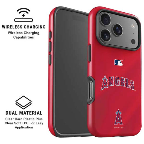 MLB Los Angeles Angels Alternate Jersey iPhone 17 Pro Magsafe Impact Case
