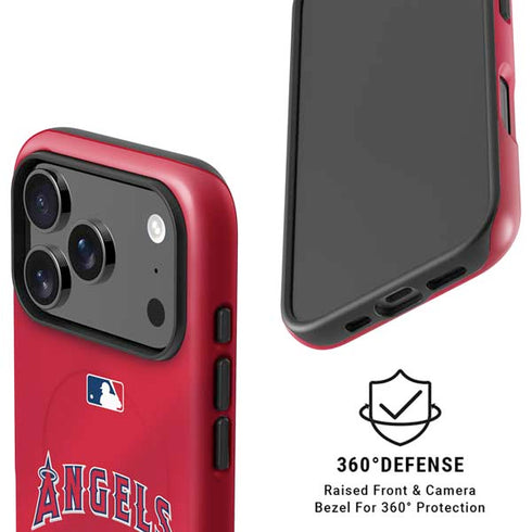 MLB Los Angeles Angels Alternate Jersey iPhone 17 Pro Max Magsafe Impact Case