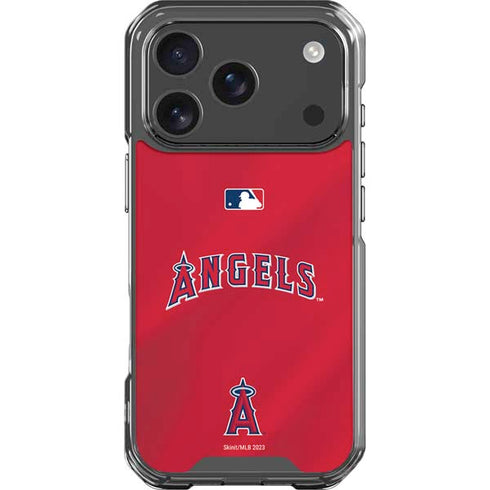 MLB Los Angeles Angels Alternate Jersey iPhone 18 Pro Clear Case