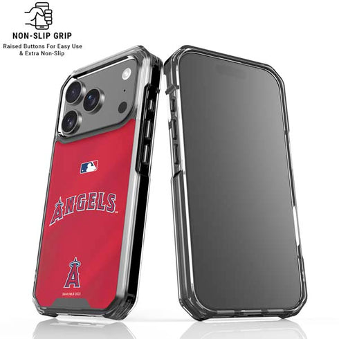 MLB Los Angeles Angels Alternate Jersey iPhone 18 Pro Clear Case