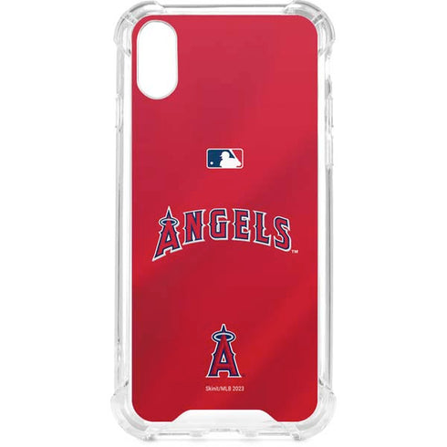 MLB Los Angeles Angels Alternate Jersey iPhone XS Clear Case