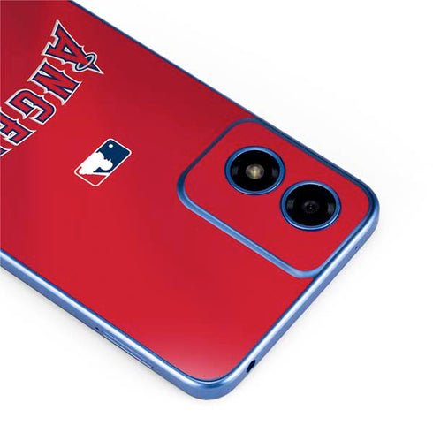 MLB Los Angeles Angels Alternate Jersey Moto G Play 4G (2024) Skin