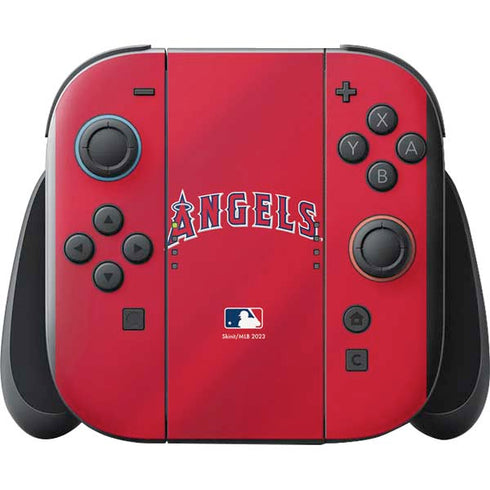 MLB Los Angeles Angels Alternate Jersey Nintendo Switch 2 (2025) with Joy-Con Skin