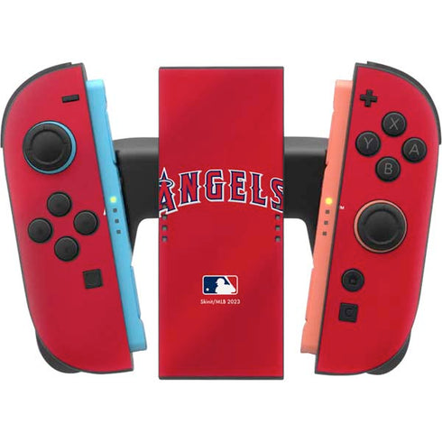 MLB Los Angeles Angels Alternate Jersey Nintendo Switch 2 (2025) Joy-Con Controller Skin