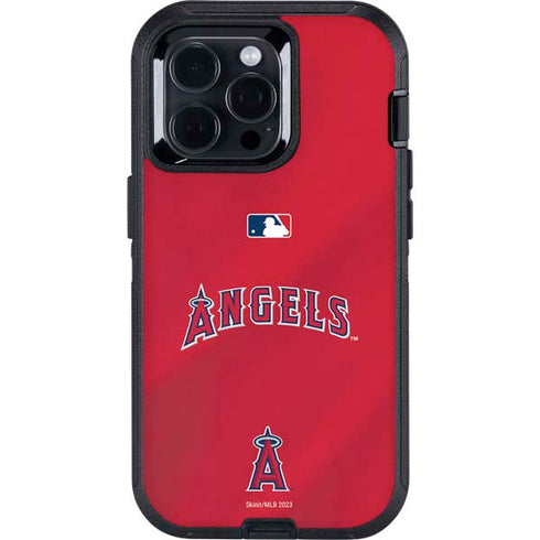 MLB Los Angeles Angels Alternate Jersey Otterbox Defender iPhone Skin