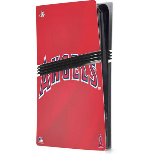 MLB Los Angeles Angels Alternate Jersey PS5 Pro Console Skin