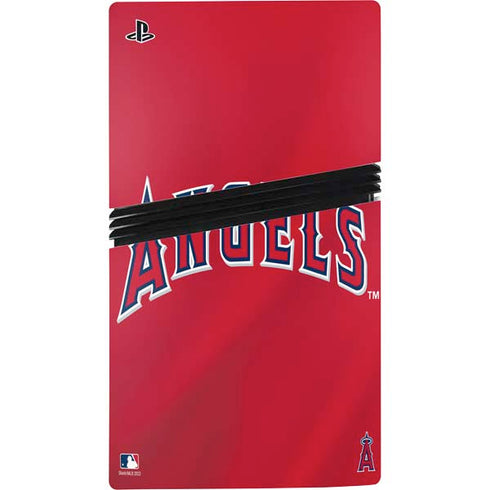 MLB Los Angeles Angels Alternate Jersey PS5 Pro Console Skin