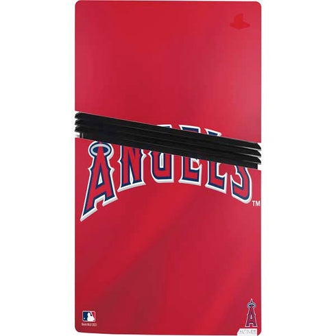 MLB Los Angeles Angels Alternate Jersey PS5 Pro Console Skin