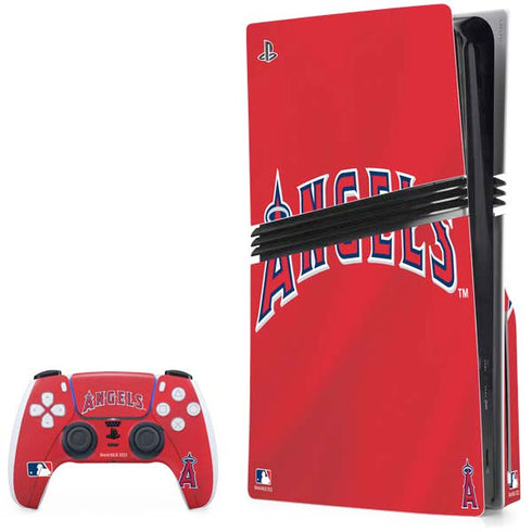 MLB Los Angeles Angels Alternate Jersey PS5 Pro Disk Bundle Skin