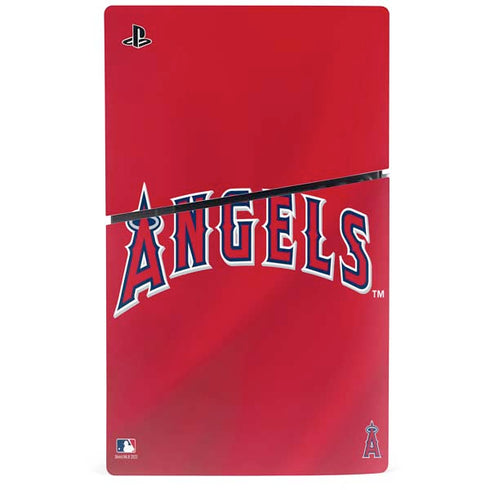 MLB Los Angeles Angels Alternate Jersey PS5 Slim Digital Edition Console Skin