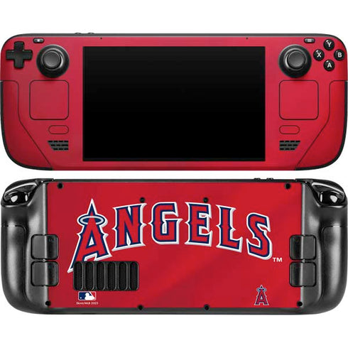 MLB Los Angeles Angels Alternate Jersey Steam Deck Handheld Gaming Computer OLED Skin