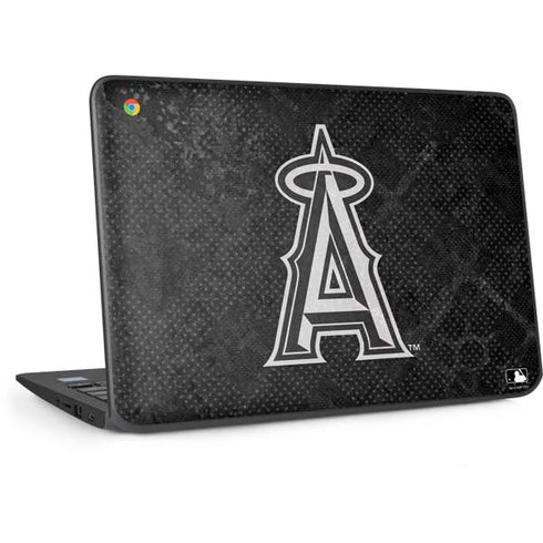 MLB Los Angeles Angels Dark Wash HP Chromebook Skin