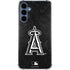 MLB Los Angeles Angels Dark Wash Galaxy A35 5G Clear Case