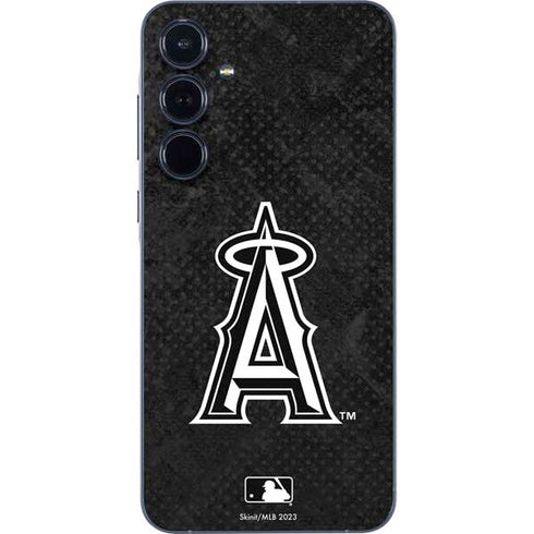 MLB Los Angeles Angels Dark Wash Galaxy A35 5G Skin
