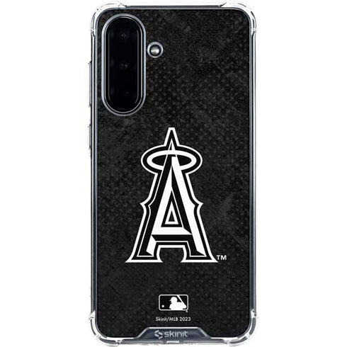 MLB Los Angeles Angels Dark Wash Galaxy A36 5G Clear Case