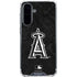 MLB Los Angeles Angels Dark Wash Galaxy A36 5G Clear Case