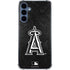 MLB Los Angeles Angels Dark Wash Galaxy A55 5G Clear Case