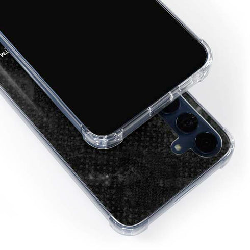 MLB Los Angeles Angels Dark Wash Galaxy A55 5G Clear Case
