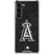 MLB Los Angeles Angels Dark Wash Galaxy S24 FE Clear Case