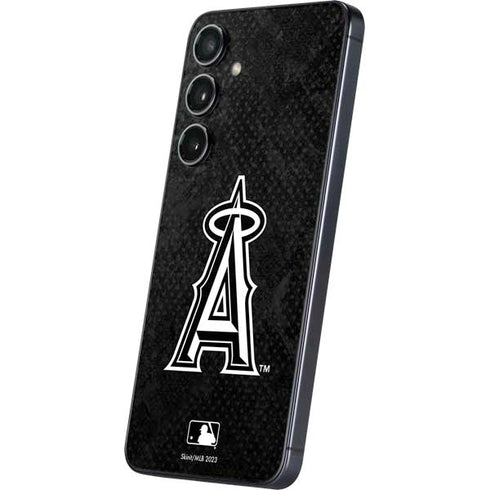 MLB Los Angeles Angels Dark Wash Galaxy S25 Plus Skin