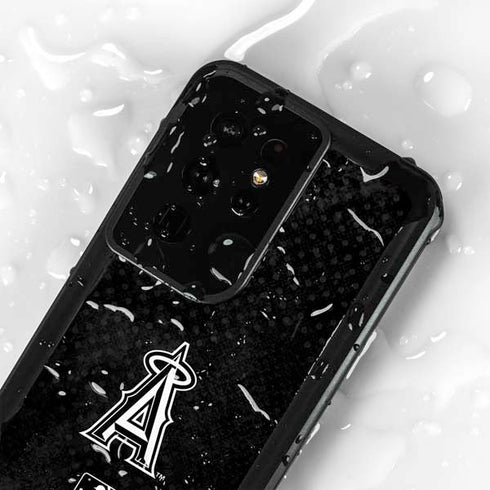 MLB Los Angeles Angels Dark Wash Galaxy S24 Ultra Waterproof Case