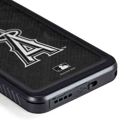 MLB Los Angeles Angels Dark Wash Galaxy S24 Waterproof Case