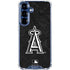 MLB Los Angeles Angels Dark Wash Galaxy S25 Plus Clear Case