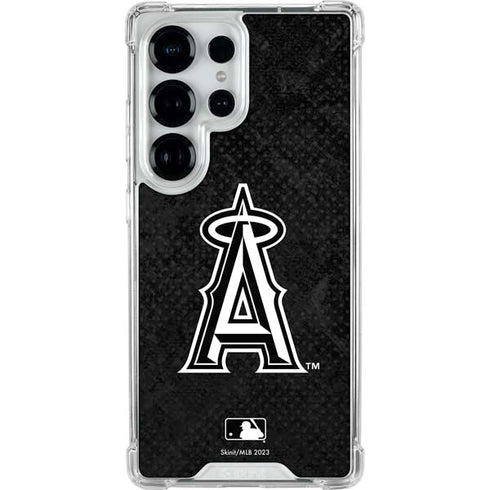 MLB Los Angeles Angels Dark Wash Galaxy S25 Ultra Clear Case